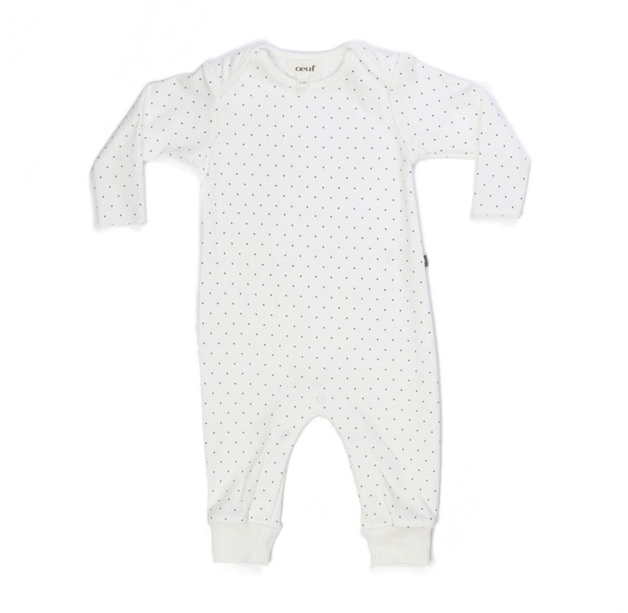 Pyjama à pois - Blanc/Indigo